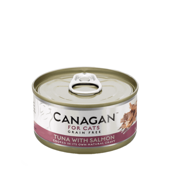 Canagan begrūdžiai konservai su tunu ir lašiša katėms