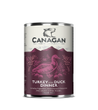 Canagan Turkey & Duck Dinner konservai su kalakutiena ir antiena šunims