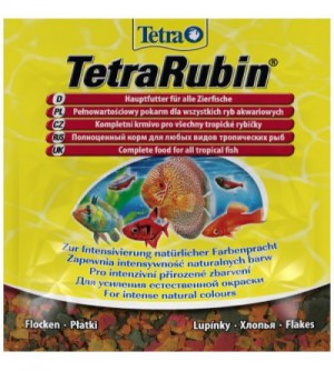 Tetra Rubin Žuvų pašaras, ryškinantis spalvas.