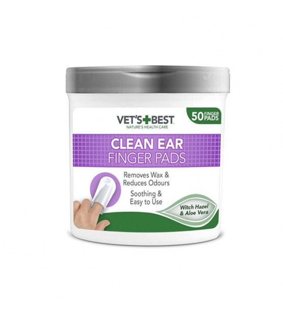 Vet's Best Clean Ear servetėlės ausims valyti augintiniams