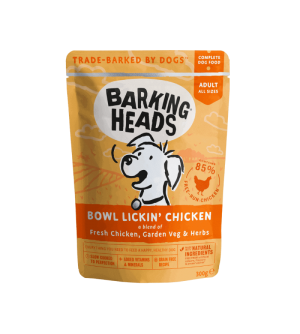 Barking Heads Bowl Lickin' konservai su vištiena šunims