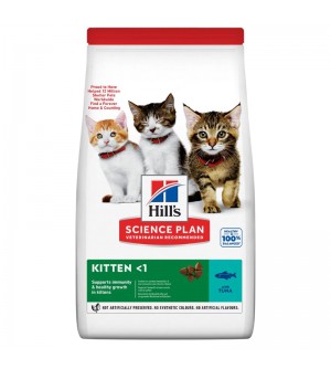 Hill's Science Plan Kitten Healthy Development Tuna sausas maistas katėms