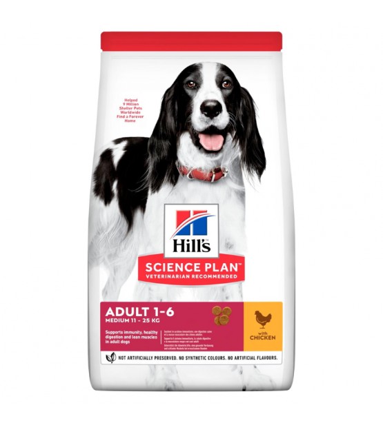Hills Sp Canine Adult Chicken sausas maistas šunims