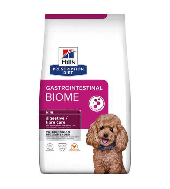 Hill's PD Canine Gastrointestinal Biome Mini sausas pašaras šunims