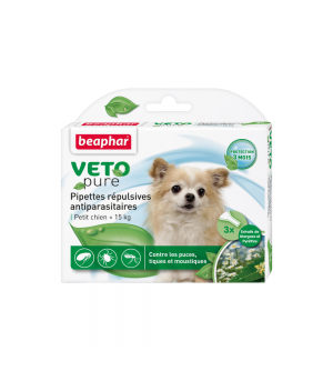 Beaphar Veto Pure Bio Spot for Small Dogs antiparazitinis tirpalas šunims