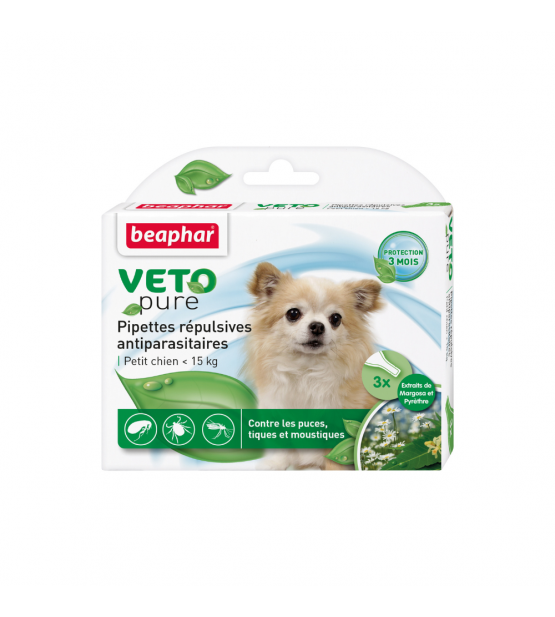 Beaphar Veto Pure Bio Spot for Small Dogs antiparazitinis tirpalas šunims