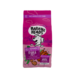 Barking Heads Doggylicious Duck sausas maistas su antiena šunims