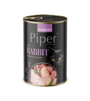 PIPER Cat Rabbit Sterilized konservai katėms