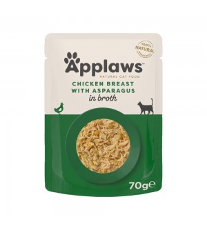 Applaws Cat Chicken Breast & Asparagus pouch konservai katėms