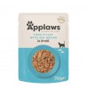 Applaws Cat Tuna Fillet & Sea Bream pouch konservai katėms