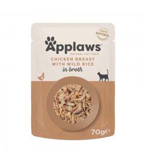 Applaws Cat Chicken Breast &amp Wild Rice pouch