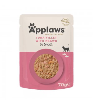 Applaws Cat Tuna Fillet &amp Pacific Prawn pouch