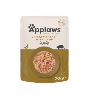 Applaws Cat Chicken with Lamb pouch in jelly